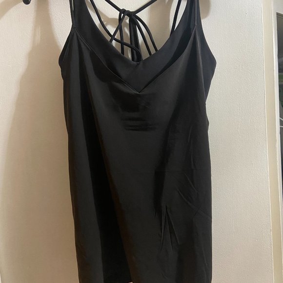 NWOT Athleta Black Solace Support Top (Small) - Picture 4 of 5